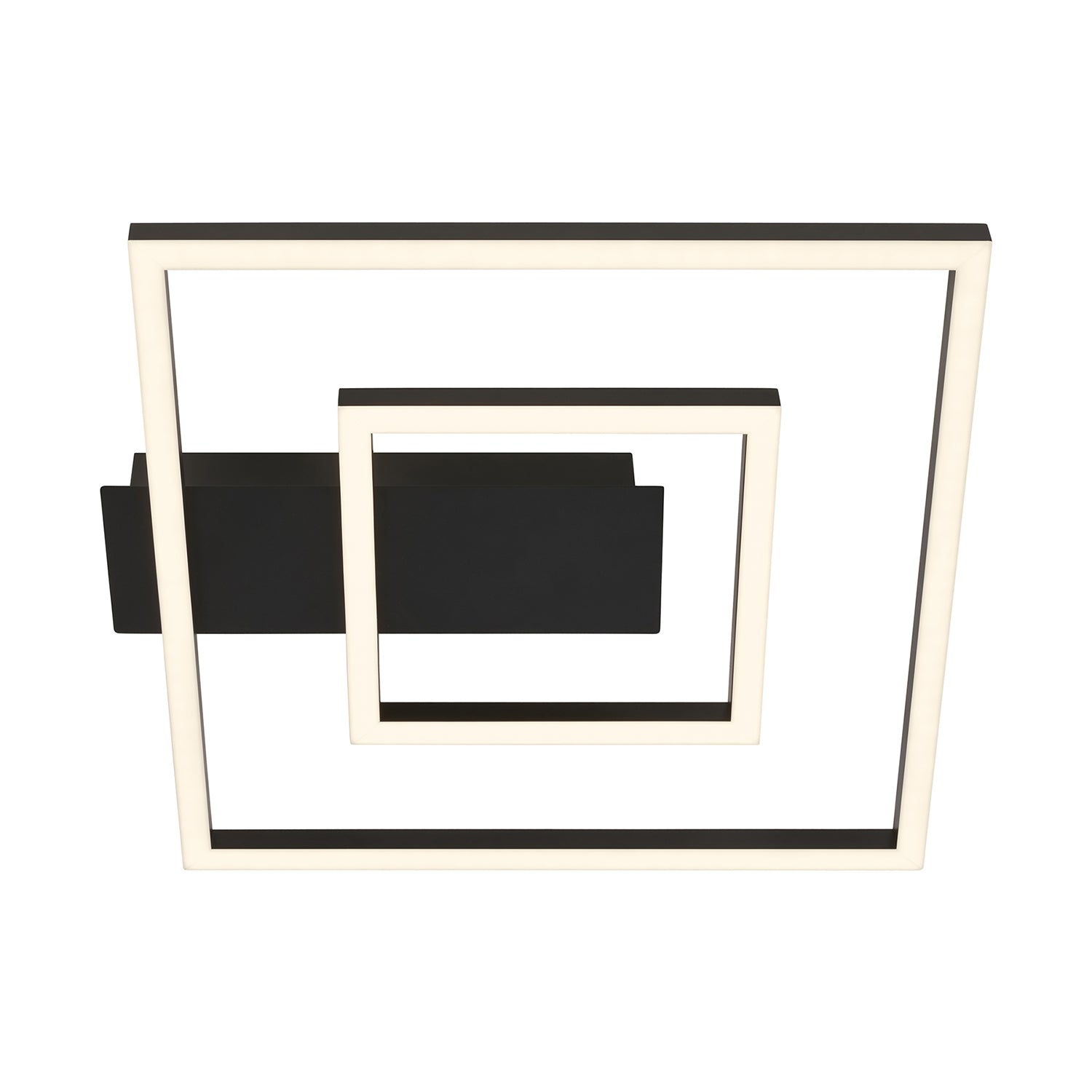 Applique Moderna Nici Metallo Plastica Nero Led Integrato 18W 3000K