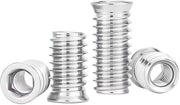 Viti a schena a 6 facce, antiscivolo, resistenti alla ruggine, in acciaio inossidabile di alta qualità, 25 pezzi, M5 x 12 mm