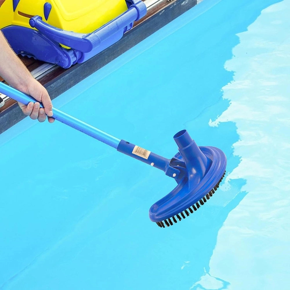 Trade Shop - Testina Per Aspirazione Spazzola Aspiratore Flessibile Per Piscina 26x10x24cm 017052 -