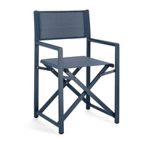 Sedia da Regista Pieghevole Giardino Esterno Taylor Bizzotto Colore: Navy