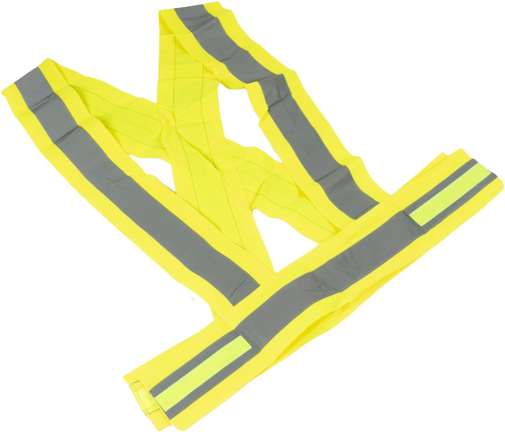 Bretelle di sicurezza e segnalazione omologate bicicletta