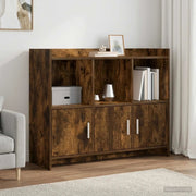 Credenza Rovere Fumo 98,5 x 33 x 80 cm Legno ingegnerizzato 8011143