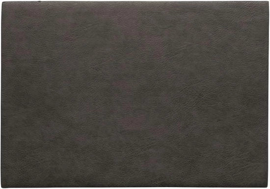 Piatto per tavolo in pelle vegetale - Poliuretano - Funghi - 46 x 33 cm