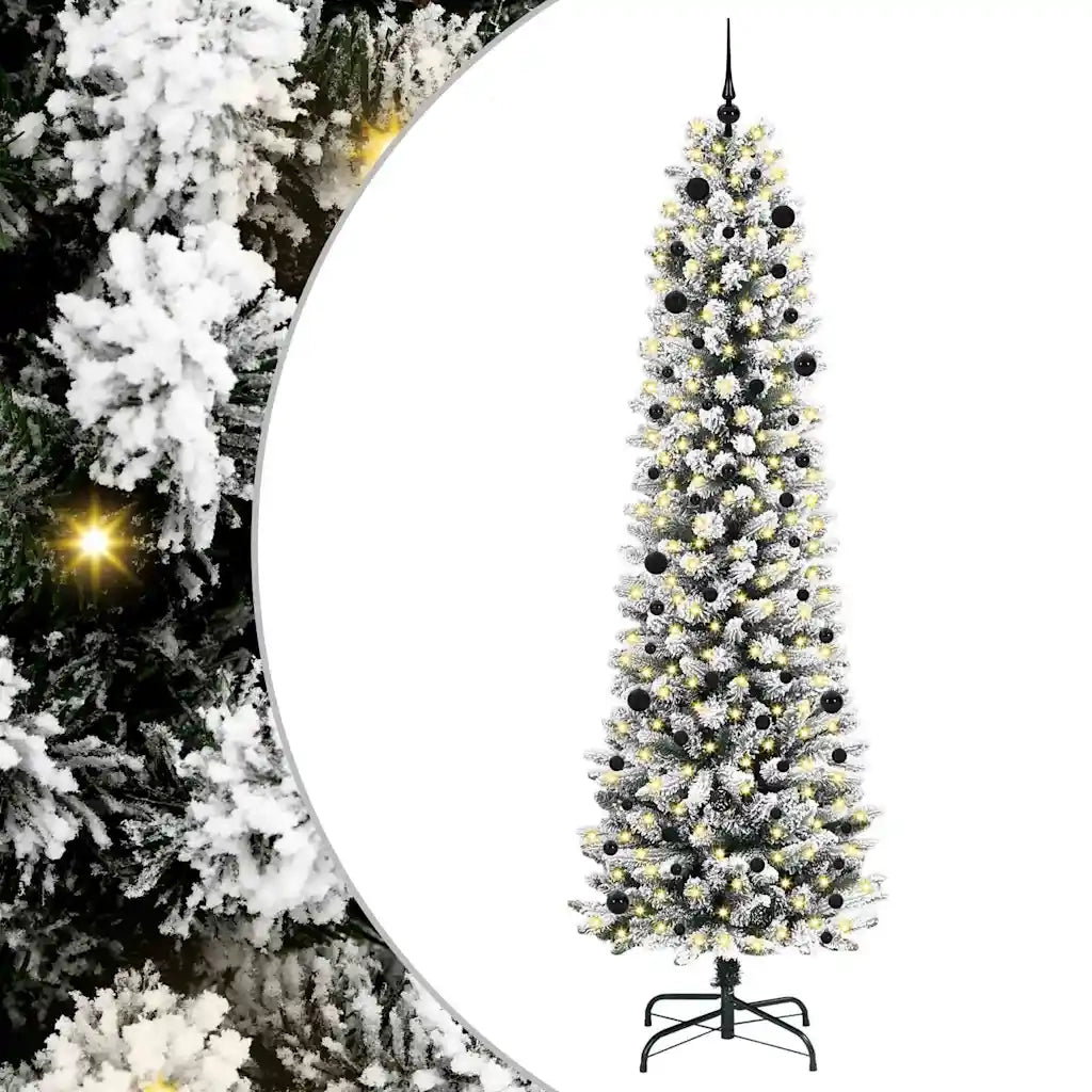Albero di Natale | Decorazioni natalizie artificiale con 300 LED Bianco 240 cm
