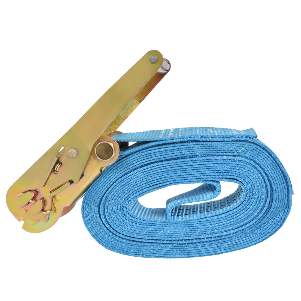 Cinghia di fissaggio a cricchetto a 4 pezzi 4 tonnellate 8 m x 50 mm blu trasporto 02_0003544