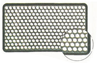 zerbino nido dape nero con bordo 41x71 cm cod:ferx.37763