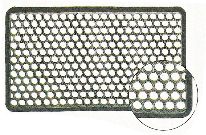 zerbino nido dape nero con bordo 41x71 cm cod:ferx.37763