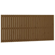 Testiera | Testata da Parete Ambra 185x3x90 cm in Legno Massello di Pino