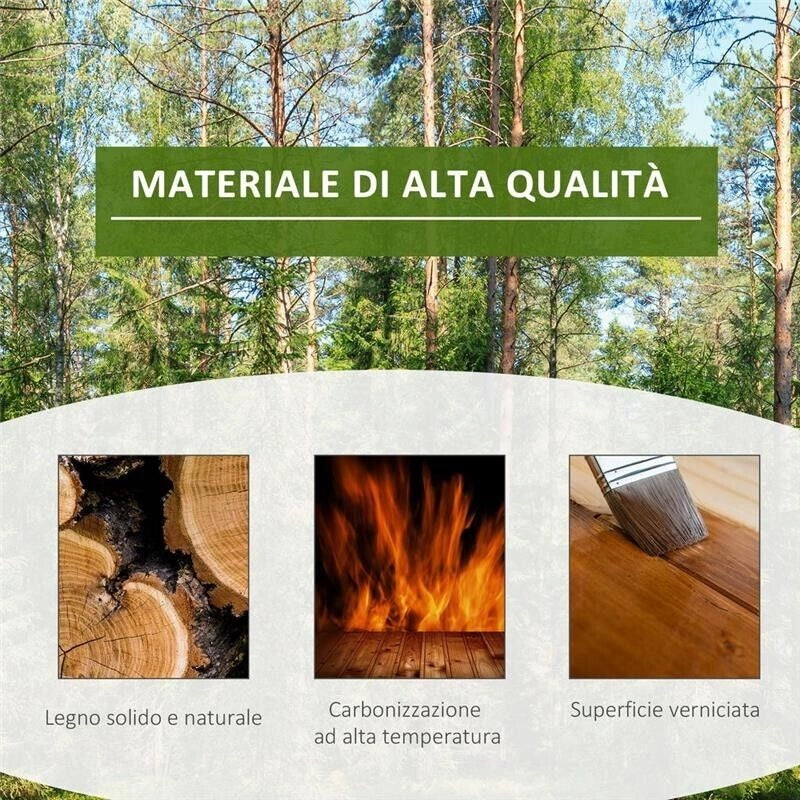 SCAFFALE PORTA PIANTE ASIMMETRICO A 6 LIVELLI PER GIARDINO E CASA IN LEGNO, 98X28X96.5 CM