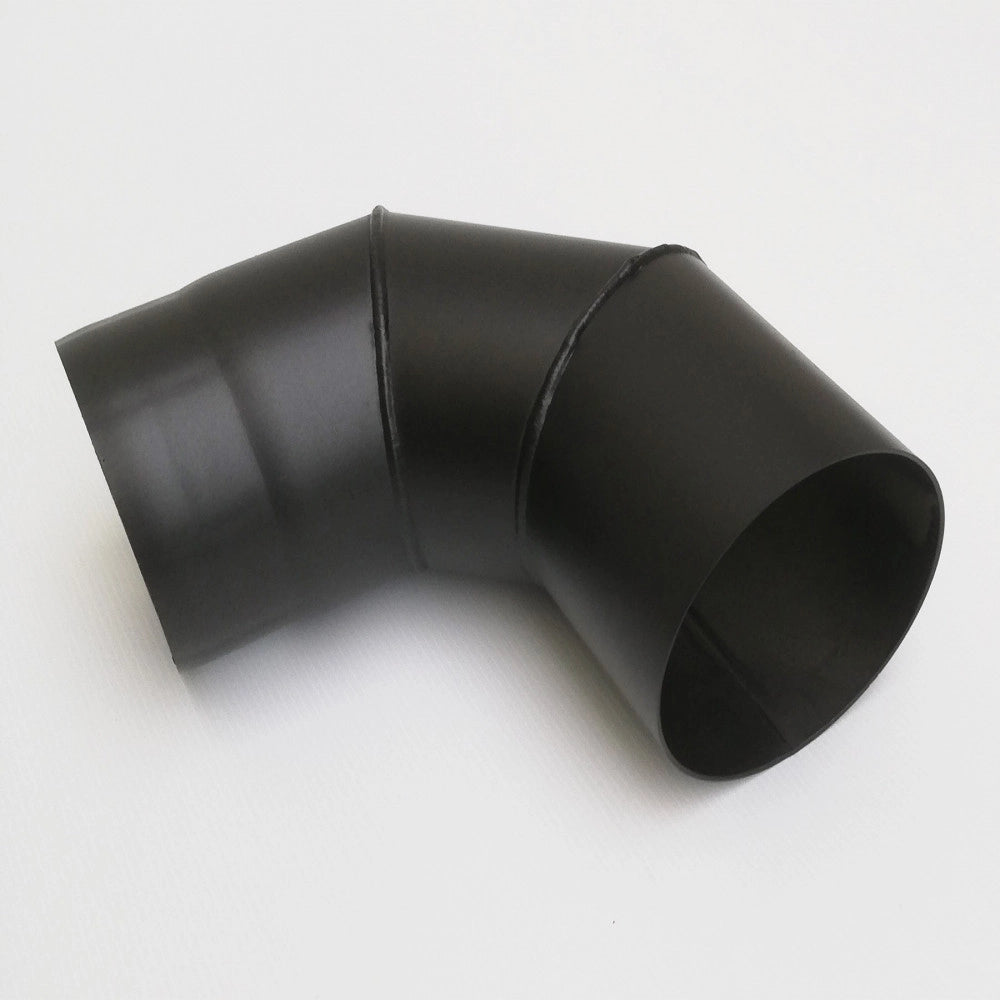 Curva a 90 gradi da 180mm per stufa a legna