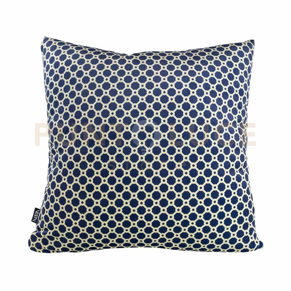FODERA CUSCINO 40X40 IN TESSUTO VELLUTATO BLU