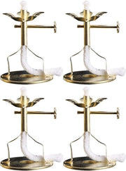 Lampada olio sostegno - 4 pezzi - fiamma galleggiante - supporto per candela ghee - bruciatore a disco - altare per consegne