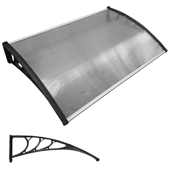 pensilina policarbonato alveolare l120xp100 opaco cod:ferx.3777