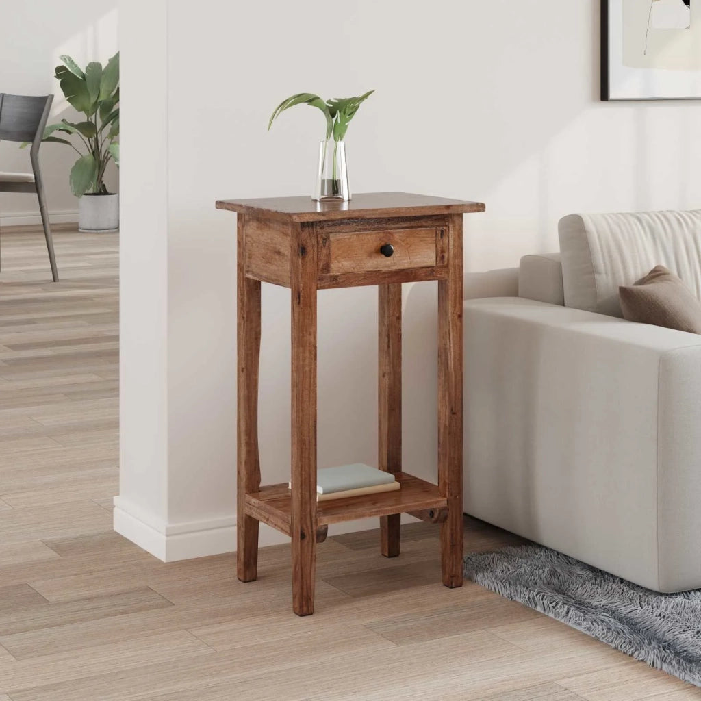 Supporto per piante Marrone 34 x 25 x 52 cm Legno di Mogano 42012412