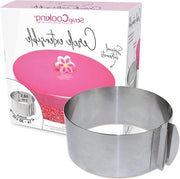 Scuocca per Cakes in Acciaio Inox con Anello Uittrekbaar - 16-30 Pollici - 85 cm di Altezza