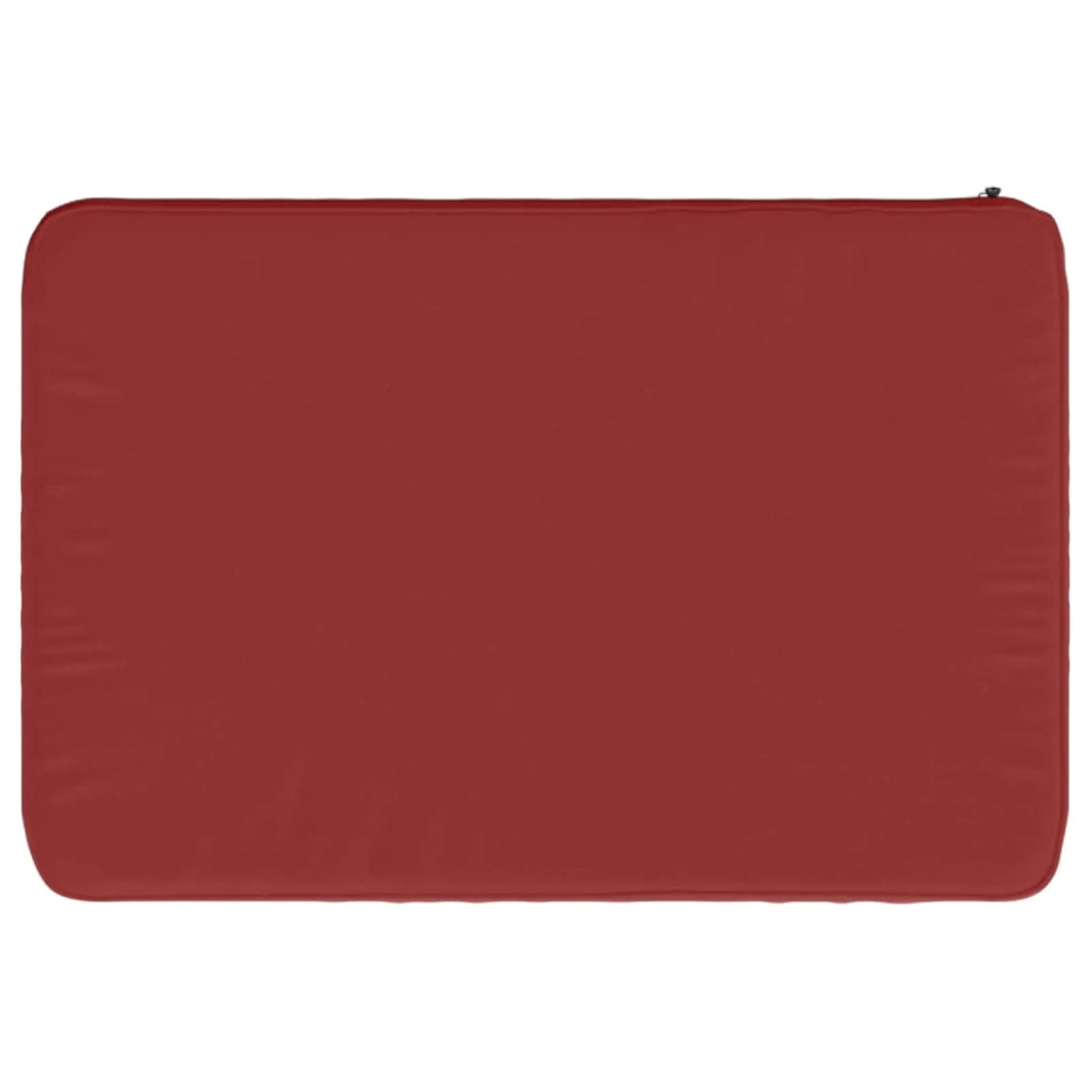 Cuscino per Panchina a 1 Pezzo VUGHT 100% Poliestere Rosso Vino 951050