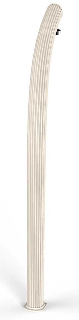 Doccia Solare da Giardino 25L Miscelatore Arkema Jolly Bianco Crema