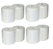 MAURY'S 4 SET DI BOBINE MULTIUSO 100% CELLULOSA CONFEZIONE DOPPIA 800 STRAPPI