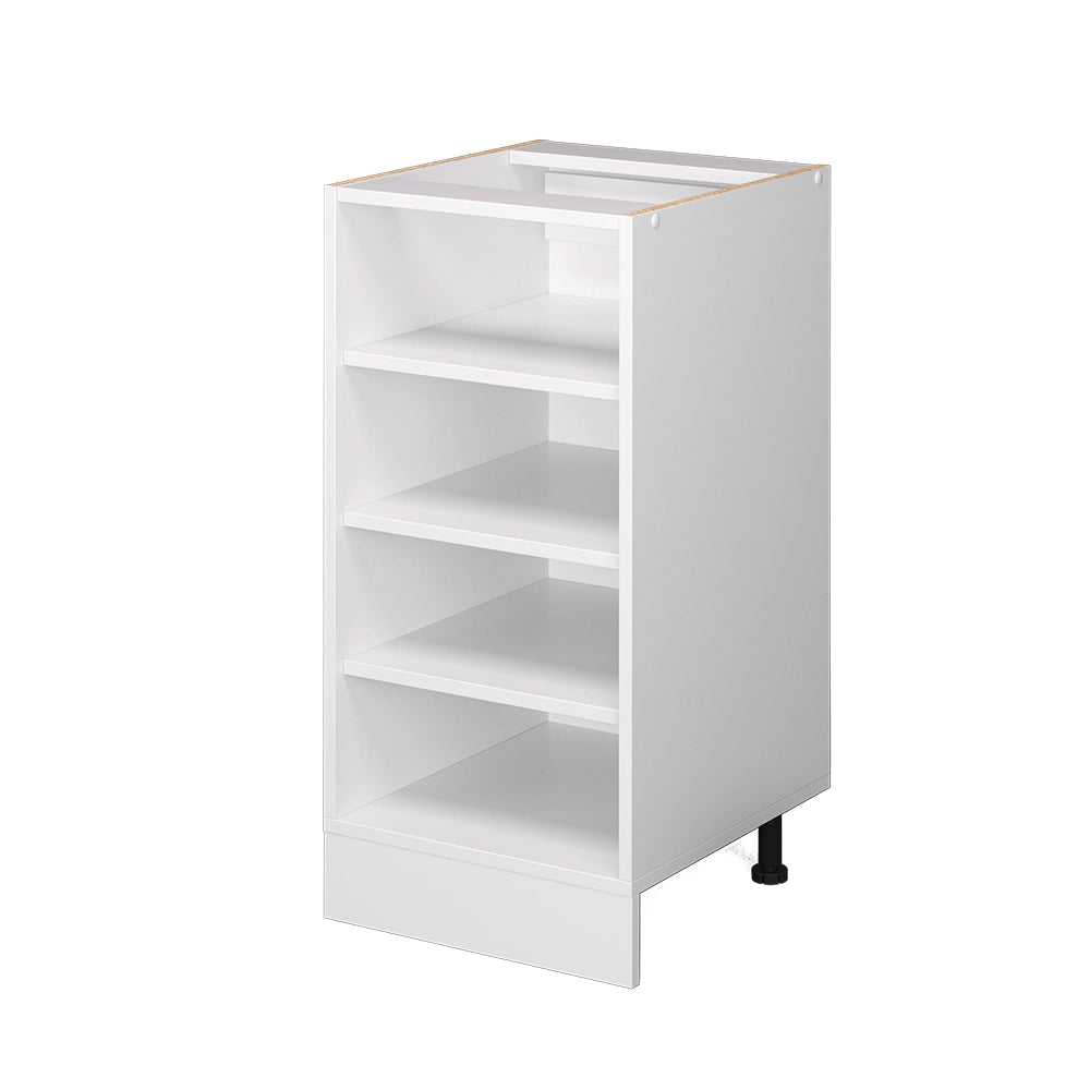 Scaffale da cucina R-Line Bianco/Bianco 40 cm, AP Antracite Vicco