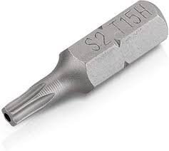Inserto torx per hbs t15