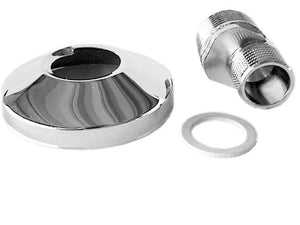 Eccentrico con rosone, da 1/2 x 3/4, spostamento 2 cm