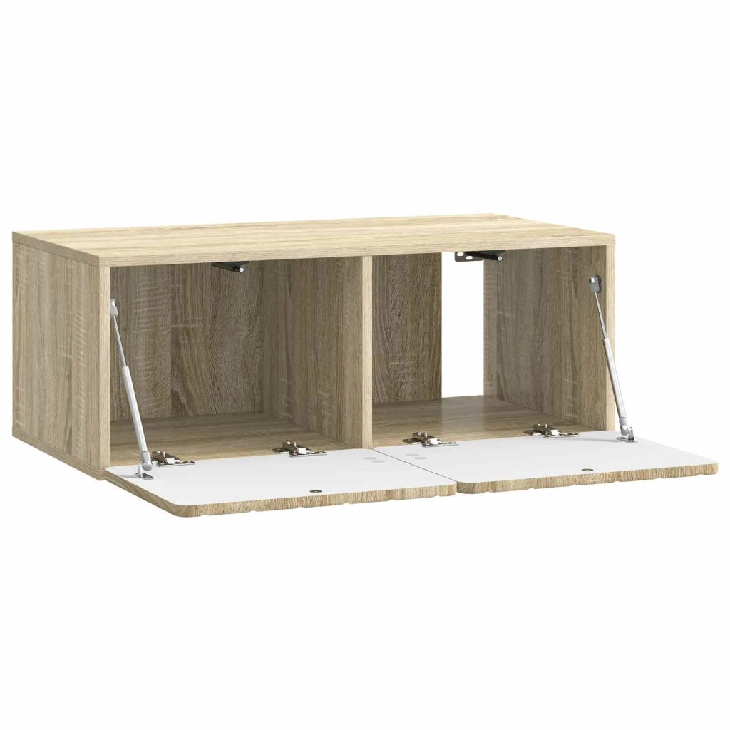 Mobile Porta TV da Muro Rovere Sonoma 78,5 x 41 x 30 cm 898347