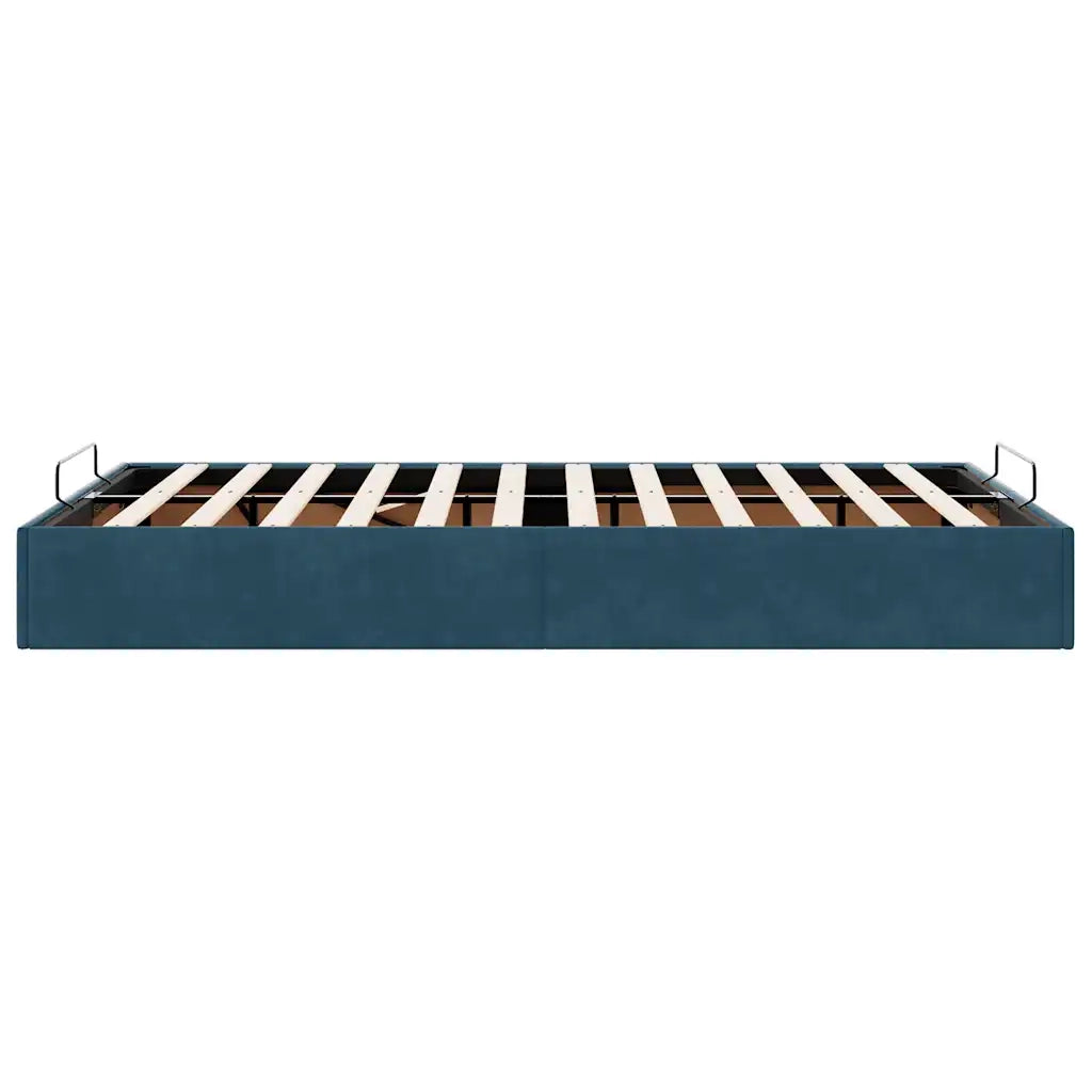 Struttura Letto Pouf Senza Materasso 120x200 cm Velluto 3310959