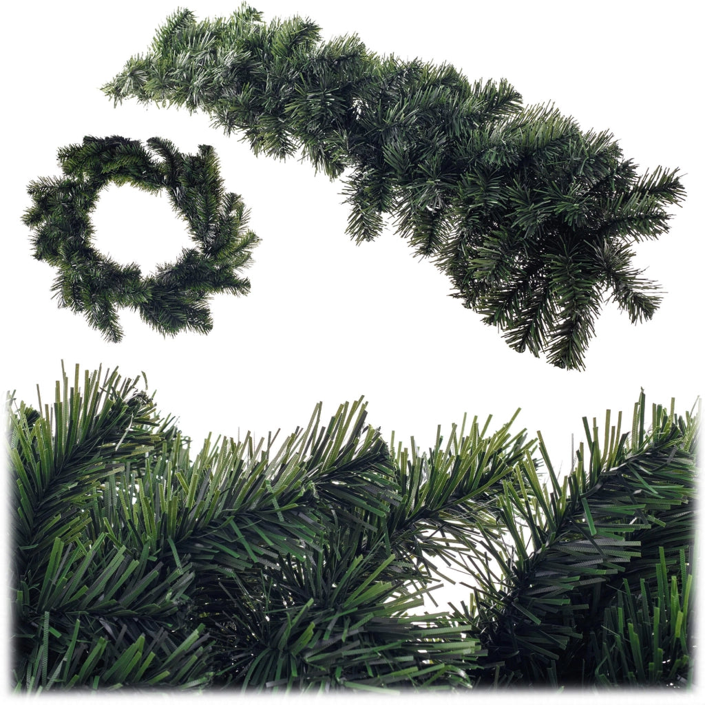 Ghirlanda di Natale artificiale KADAX, densa, 100 cm, abete verde