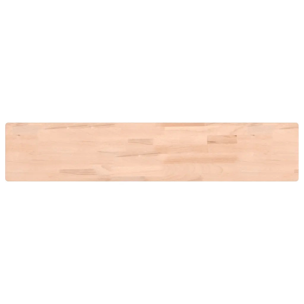 Mensola a Parete 100x20x4 cm in Legno Massello di Faggiocod mxl 107821