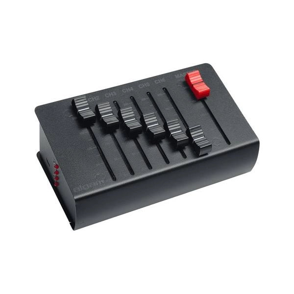 Centralina luci dmx dmx6 plus mixer lightning a 6 canali black 18700122
