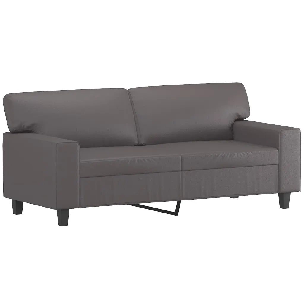 Set di Divani 2 pz Grigio in Similpelle 3201916