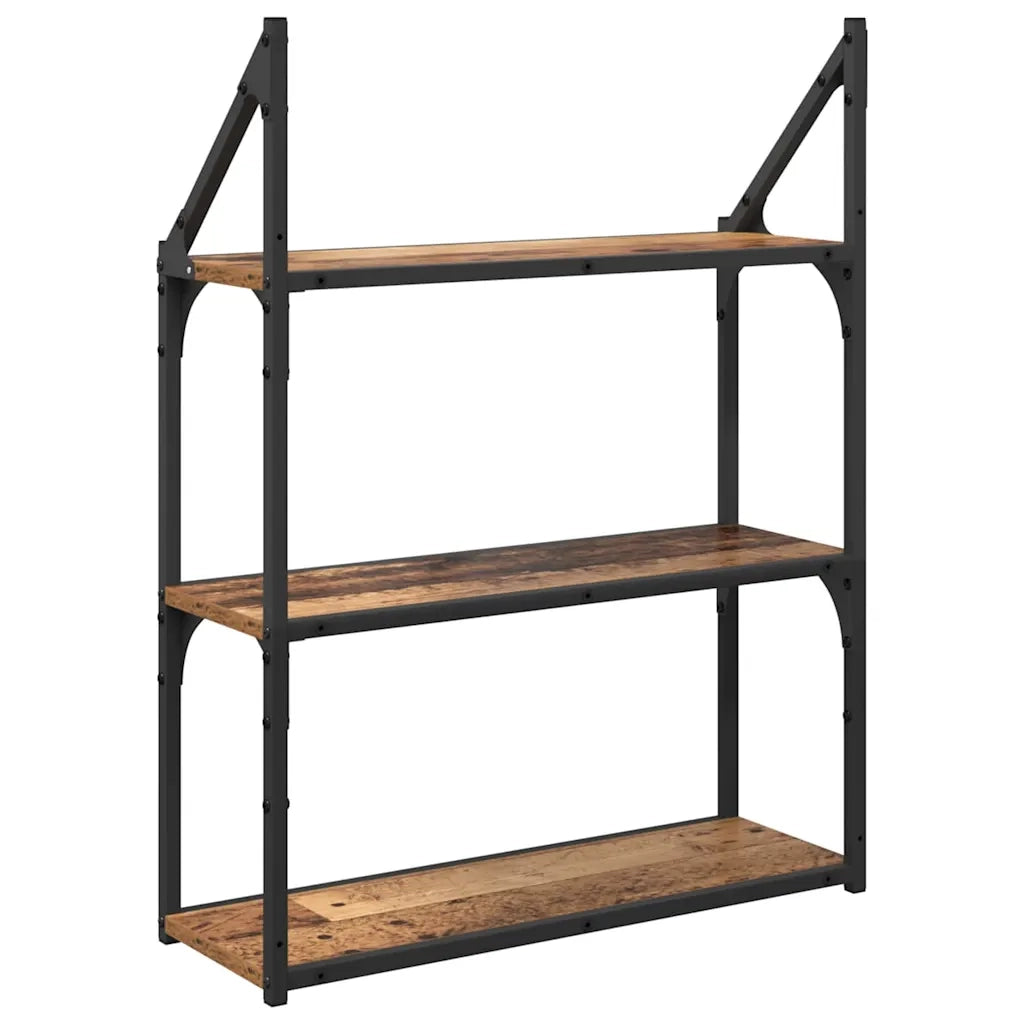 Scaffale da parete Legno vecchio 60 x 21 x 78,5 cm 882790