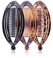 Accessori per capelli 3 pezzi - clip per banane/doppia spilla - spilla a griglia per capelli - adatto per capelli fini/crini - di alta qualità in materiale plastico - facile da indossare