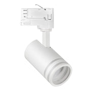 Faretto binario 3F bianco GU10 10W Milano Polux 327871