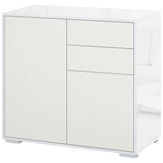 Armadio con ante e cassetti ¨C zephmum ¨C Bianco 79x36x74 cm