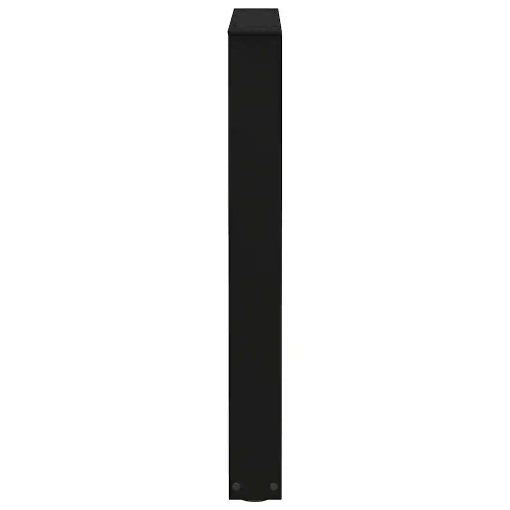 Gambe per tavolo da pranzo a forma di V 3 pz nere 70x(72-73,3) cm in acciaio 4012660