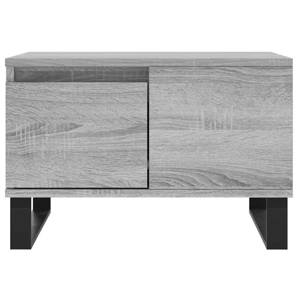 Tavolino salotto | Tavolino da caff¨¨ | Tavolino da Soggiorno Grigio Sonoma 55x55x36,5 cm Legno Multistrato