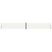 Tenda da sole laterale retrattile/schermo privacy per patio giardino terrazza balcone 160 x 1200 cm crema 02_0007165