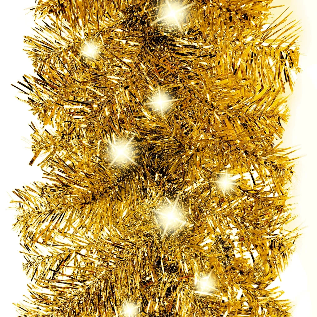 Ghirlanda Natalizia con Luci a LED 5 m Oro CFW1208962