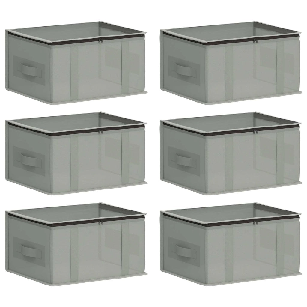 Scatola di stoccaggio con finestra trasparente in alto 6 pz 42024723