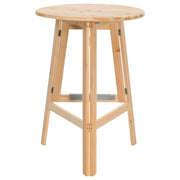 Tavolino da Bar Pieghevole 78 cm in Legno di Abete CFW1438651
