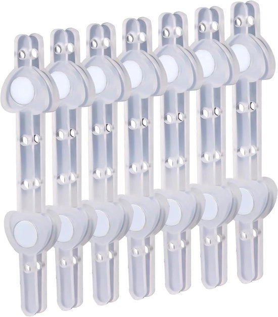 Set di 7 Magneti Transparenti per Corsage di Sposa Accessori