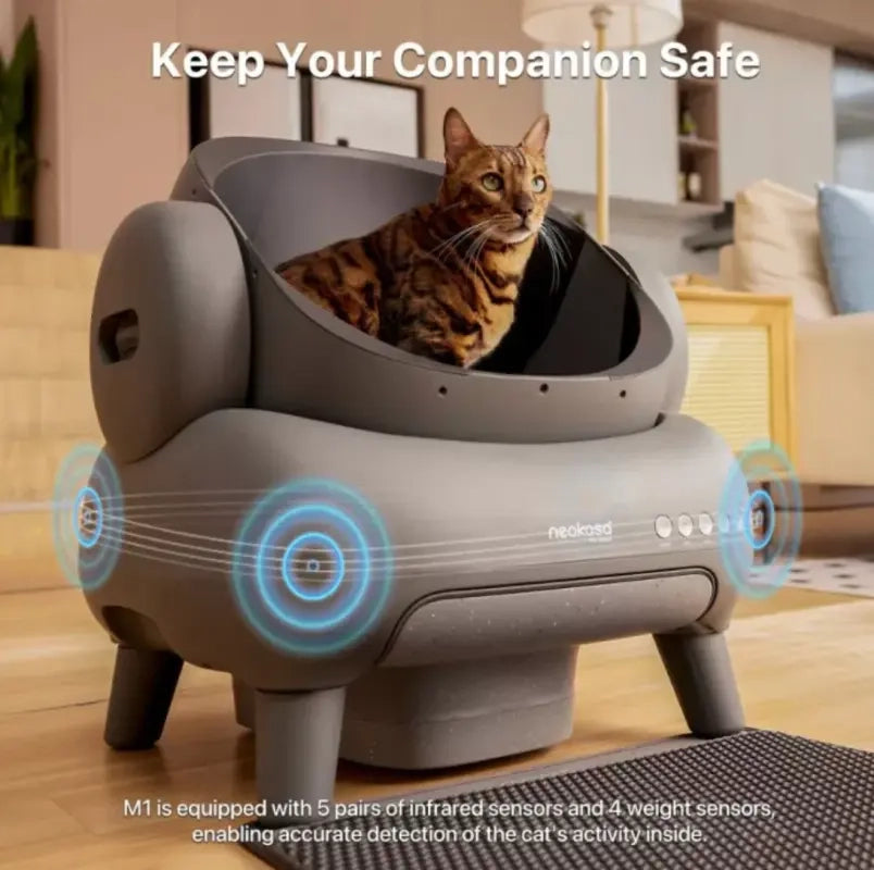 Neakasa M1 Lettiera Gatto Autopulente Grande. Controllo APP. Smaltimento rifiuti