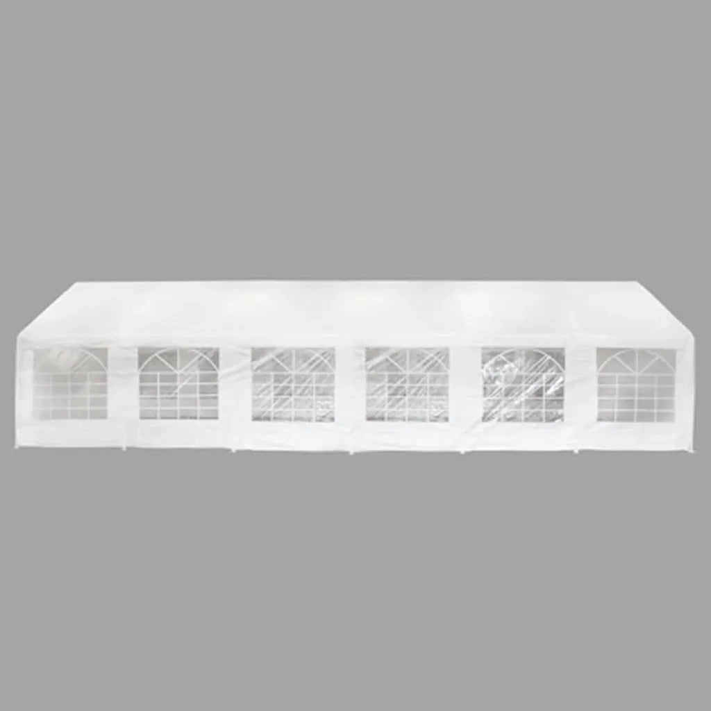 Tenda per Festa da Giardino Bianca 12 x 6 m 271798