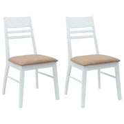 Sedie da pranzo 2 pz | Sedie da cucina Bianco 43 x 54 x 89 cm