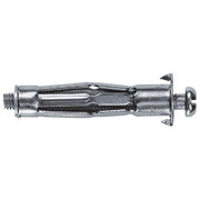 Fischer 519770 HM Tassello Metallico con Vite 4x45 S Acciaio Zincato per Cartongesso e Pannelli Spessore 16-23 mm colore Grigio