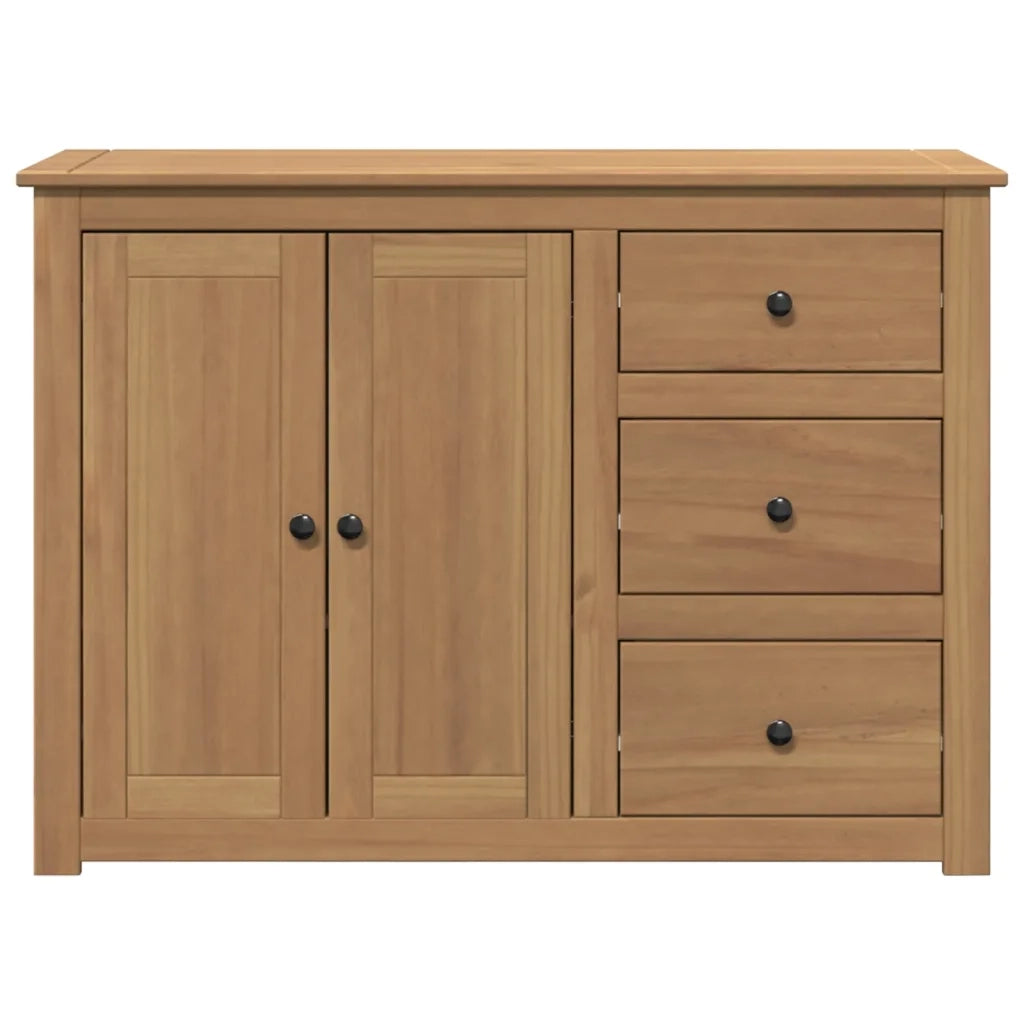 Credenza con Cassetti PANAMA 112x40x80cm Legno Massello di Pino 4016385