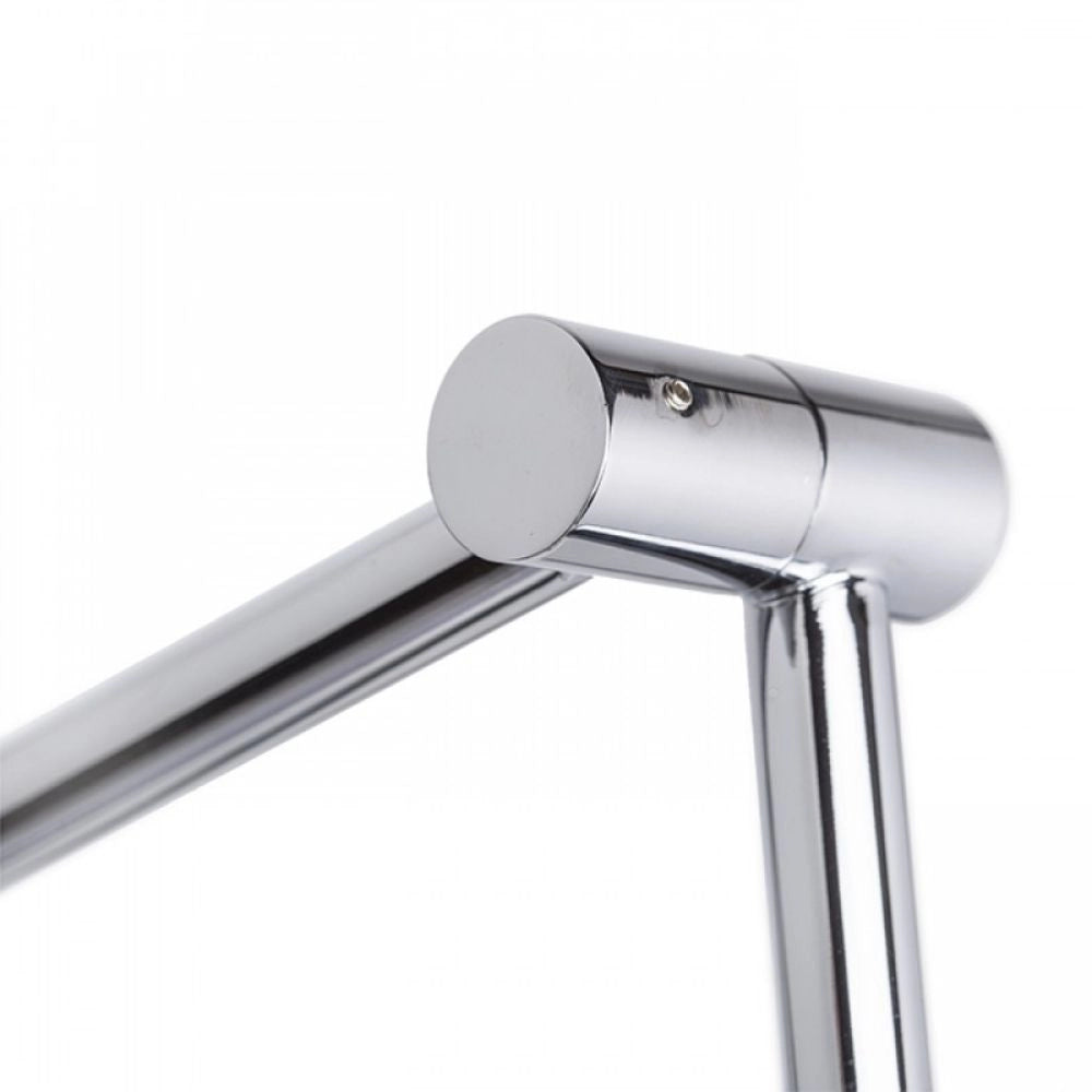 Lampada BROADWAY a sospensione con braccio bianco cromo 230V E27 42W