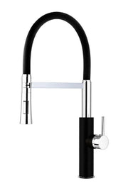 Miscelatore rubinetto lavello cucina con doccetta monocomando canna alta 59593