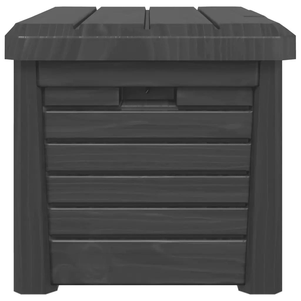 Contenitore Cuscini Antracite 73x50,5x46,5 cm in Polipropilene CFW8548026